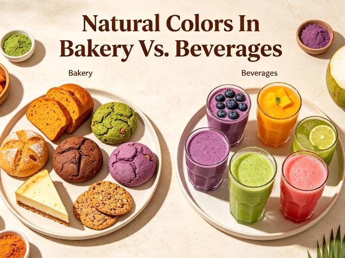 Natural Colors In Bakery Vs Beverages Natural Colors In Bakery Vs Beverages